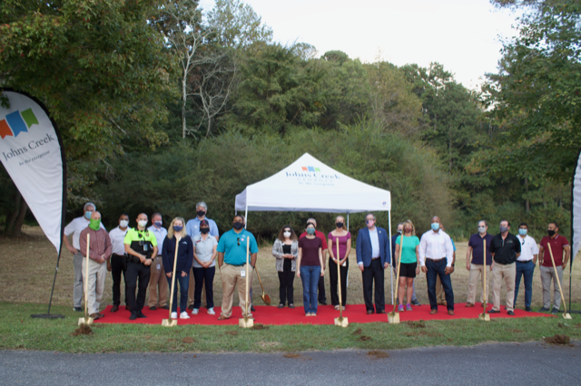 Cauley Creek Park Ground Breaking